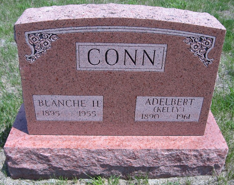 Adelbert (Kelly) Conn Grave Photo