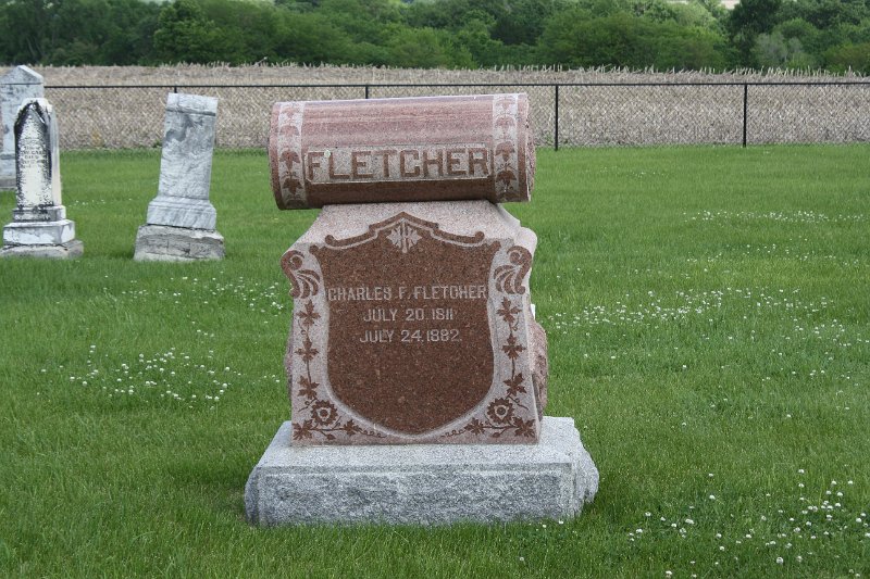 Charles F. Fletcher Grave Photo
