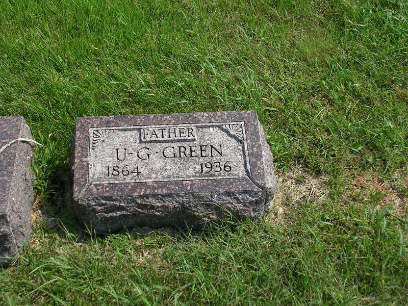 U.G. Green Grave Photo