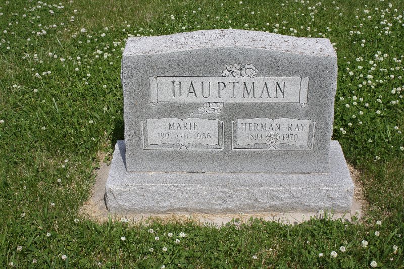 Marie O'Neil Hauptman Grave Photo