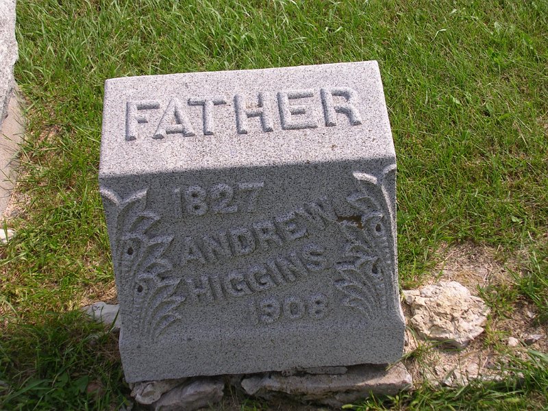 Andrew W. Higgins Grave Photo