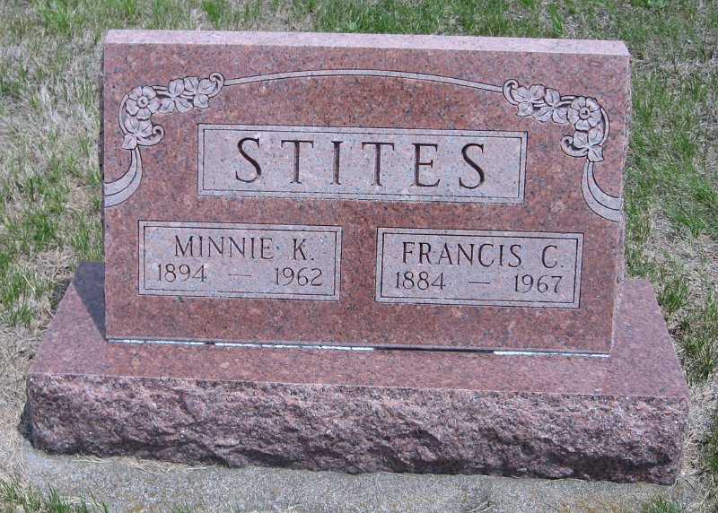 Minnie K. Stites Grave Photo