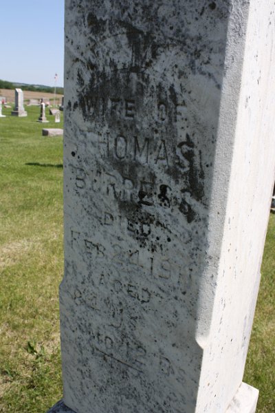 Juliana Burress Grave Photo