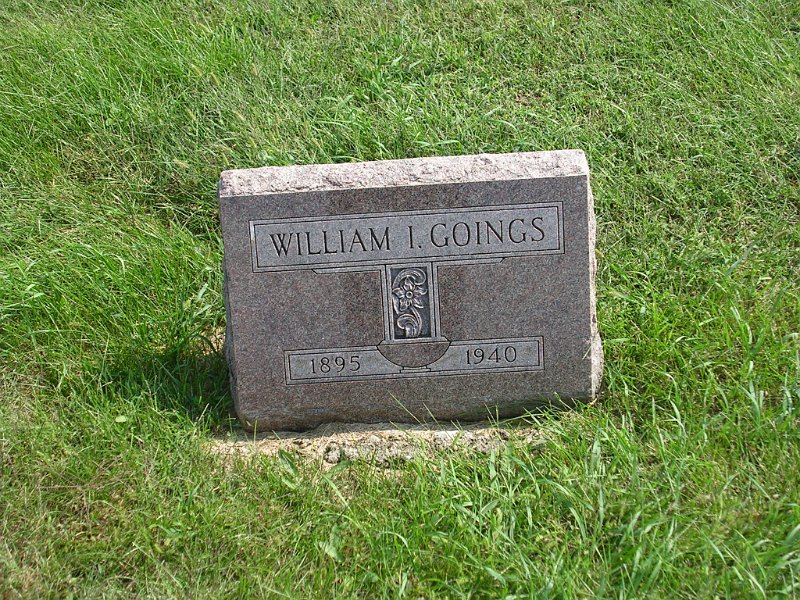 White S. Goings Grave Photo