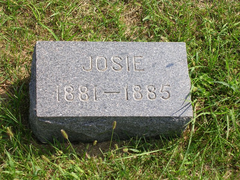 Josie Graham Grave Photo