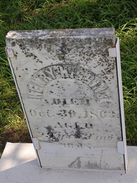 Henry Higgins Grave Photo