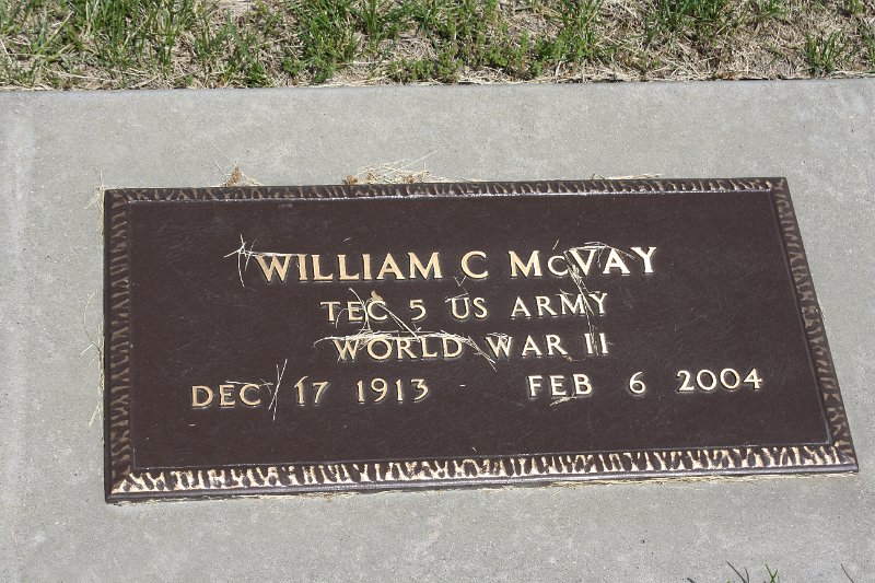 William McVay Grave Photo