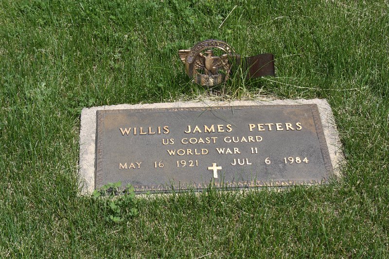 Willis James Peters Grave Photo