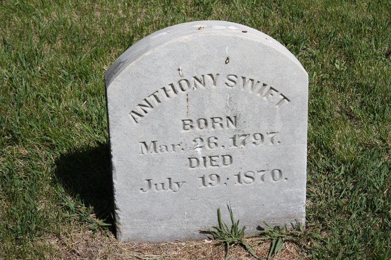 Anthony Swift Grave Photo