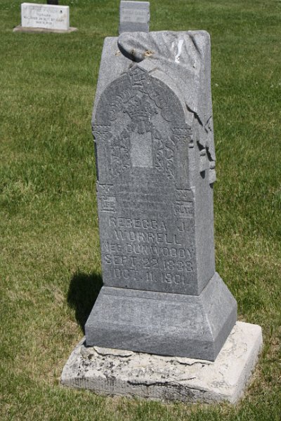 Rebecca J. Worrell Grave Photo